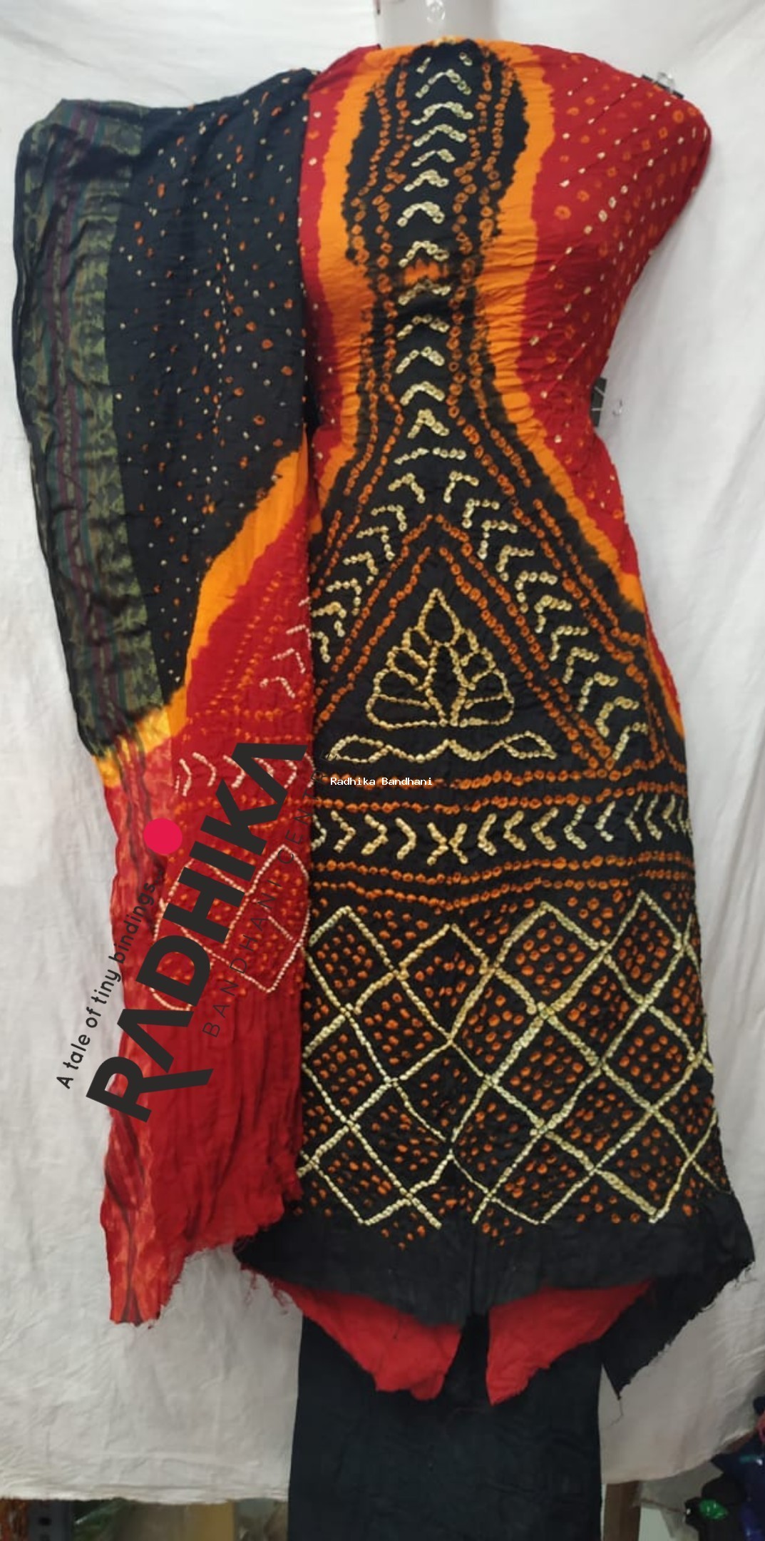 heavy bandhani suits
